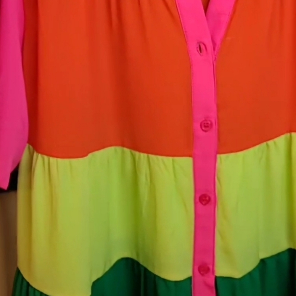 Rainbow Baby Doll Dress